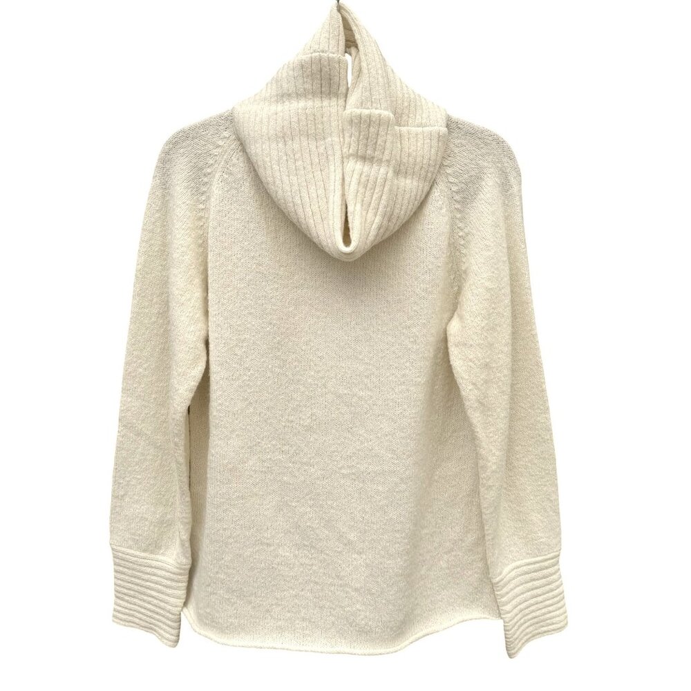Terry Lewis Classic Luxuries Ribbed Knit Cowl‎ Neck Sweater S Preppy Lagenlook